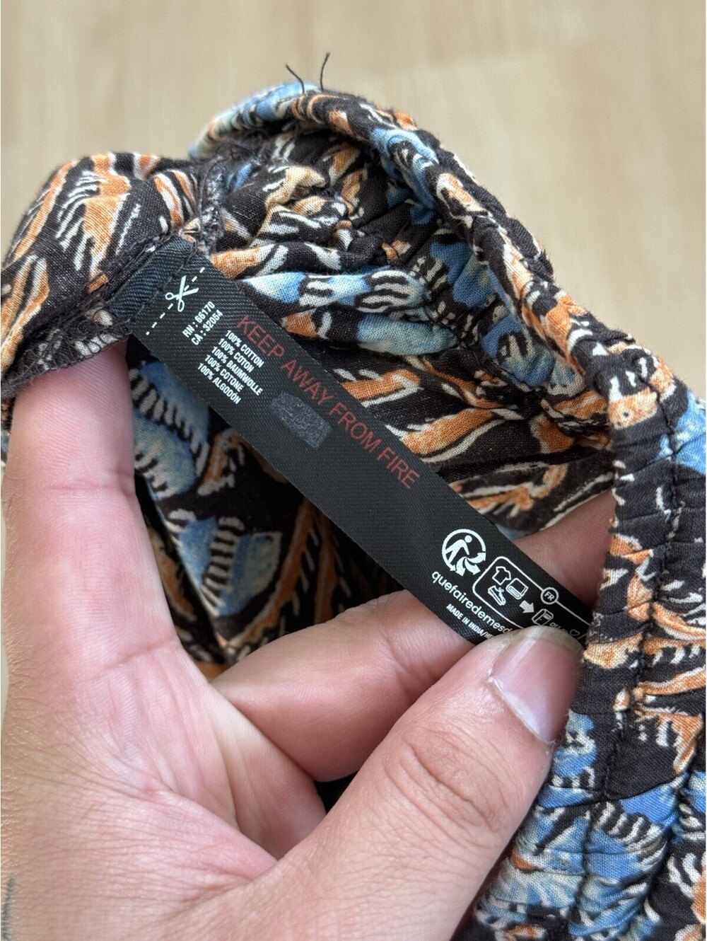 Urban Outfitters Out From Under Size Small Jasmine Floral Print Balloon Pants - Picture 6 of 6